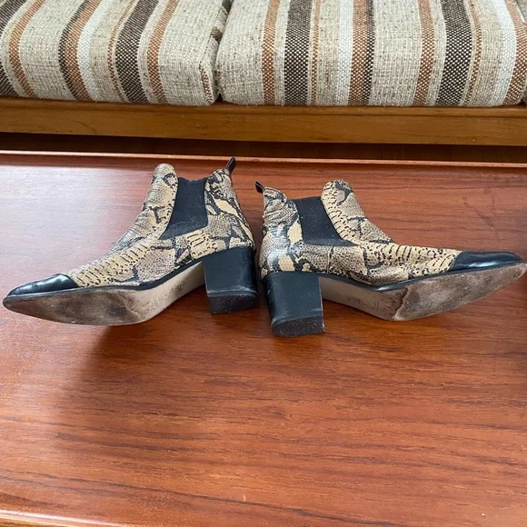 Vintage Genuine Snakeskin Boots - Picture 3 of 3